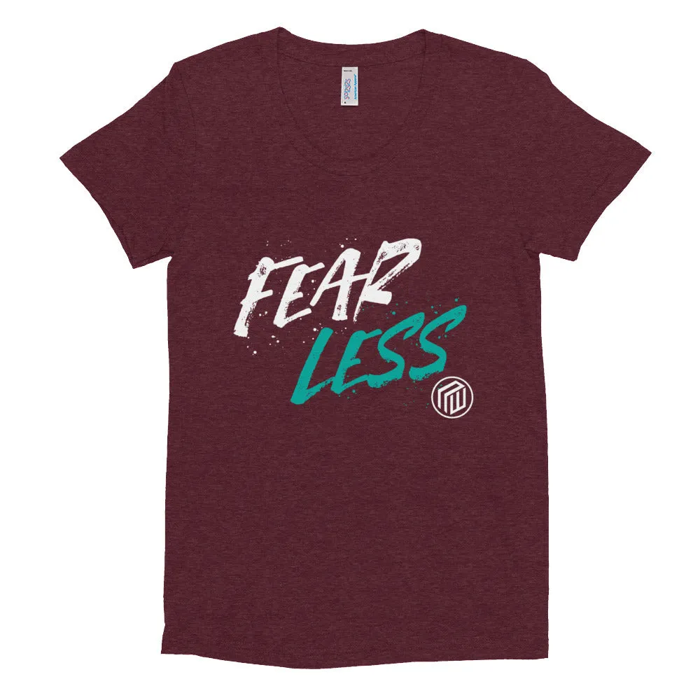 Fear Less Women's Crew Neck T-shirt