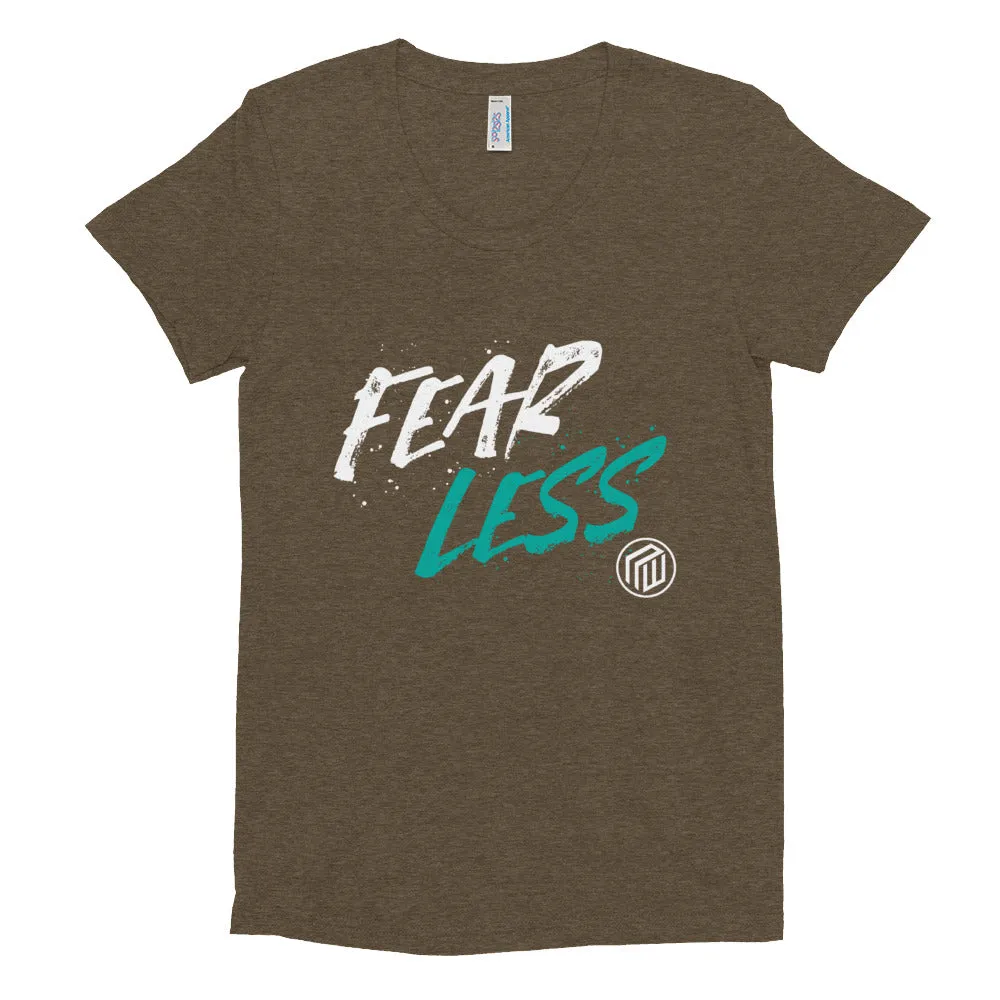 Fear Less Women's Crew Neck T-shirt