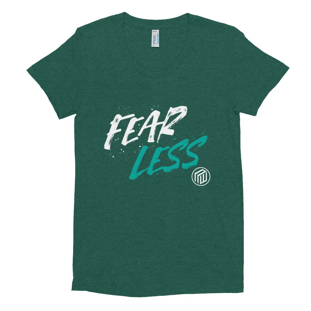 Fear Less Women's Crew Neck T-shirt
