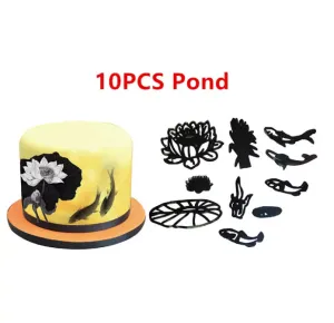 FISH IN A POND PATCHWORK CUTTERS SET