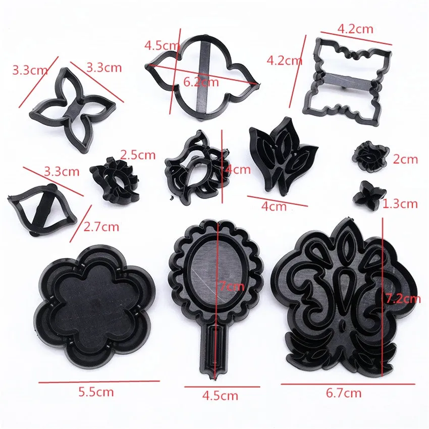 FLOWER AND BORDER PATCHWORK CUTTERS