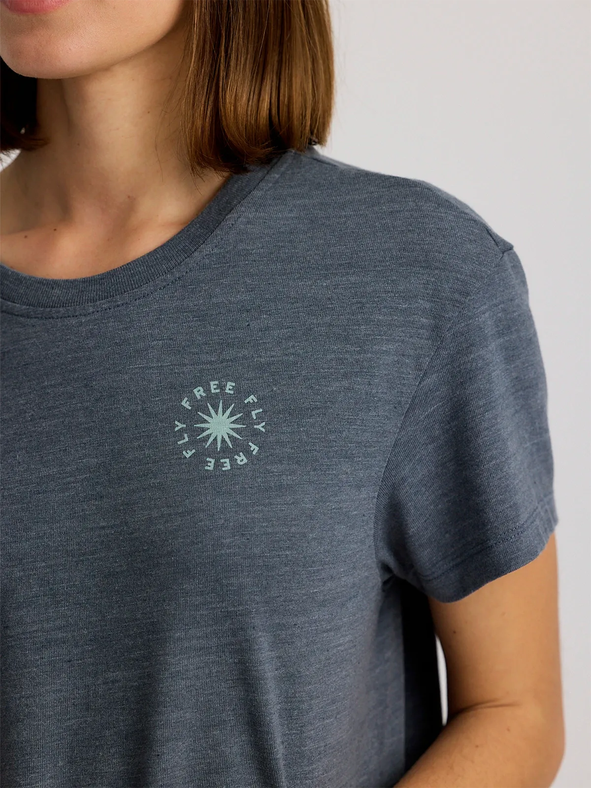 Free Fly Women's Fan Palm Tee