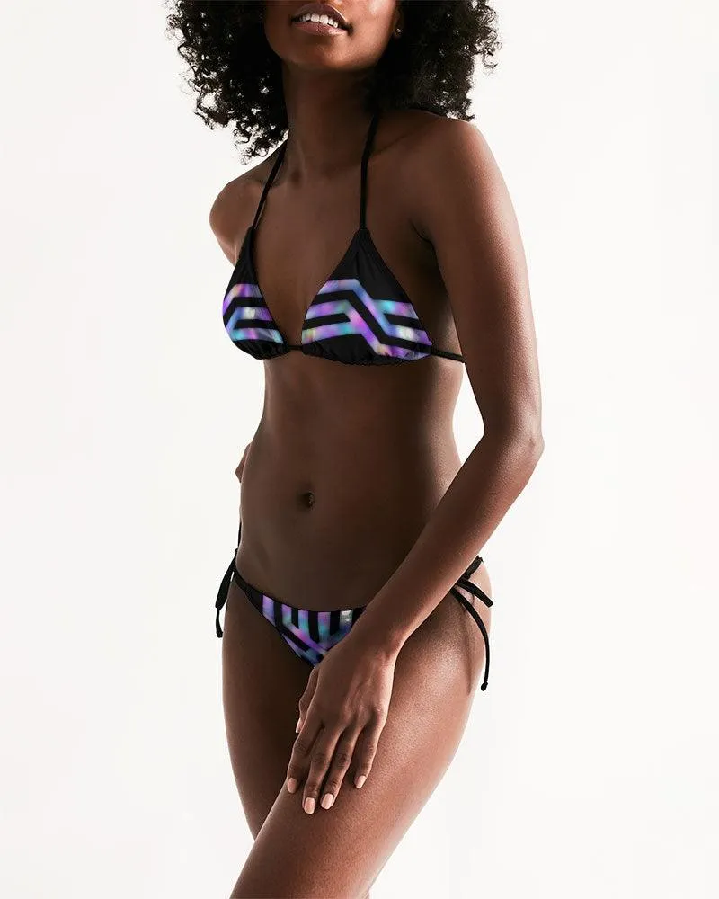 Geo Prism Women's Triangle String Bikini