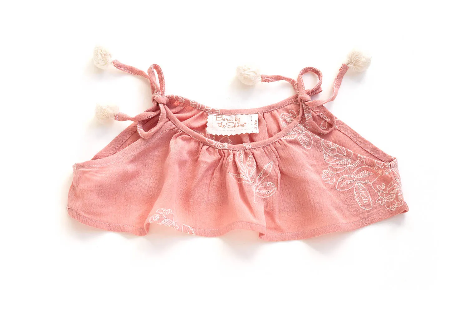 Girls Soft Pink Spaghetti Strap Top | Ojai Spirit