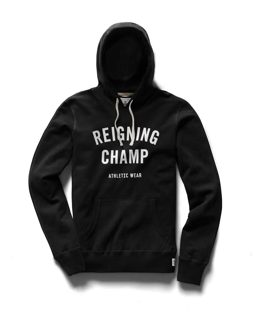 Gym Logo Pullover Midweight Terry Black