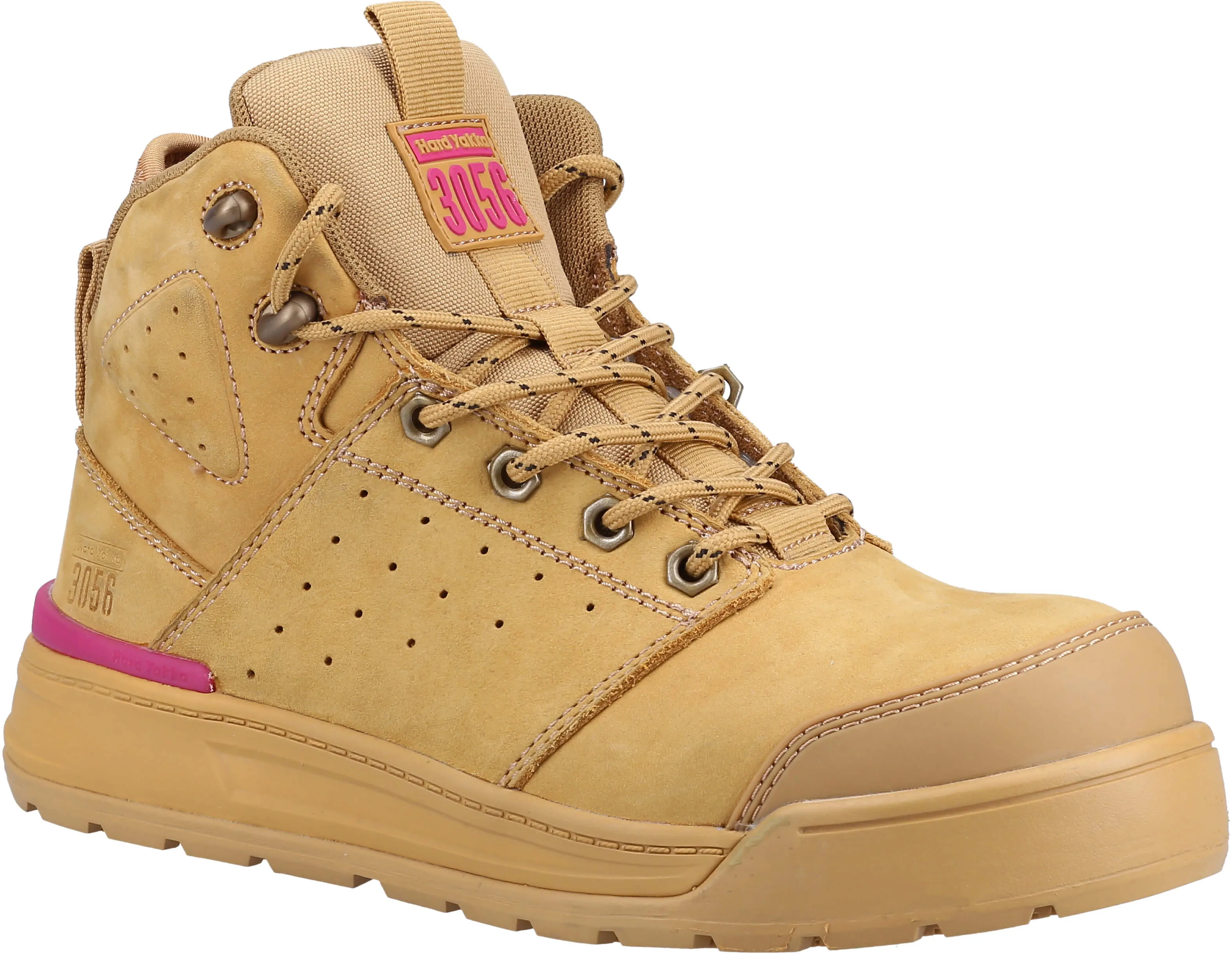 Hard Yakka Womens 3056 S1P Safety Boot | Composite Toe Cap   Side Zip