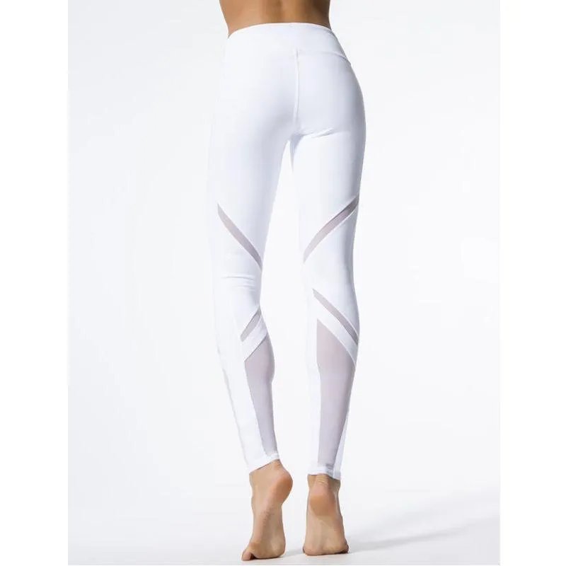 High Waist Patchwork Leggings