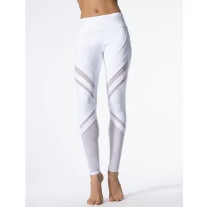 High Waist Patchwork Leggings