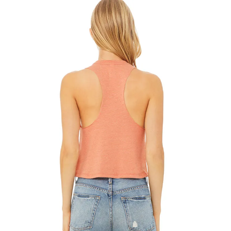 Hippie Hollow Racerback Crop Tank