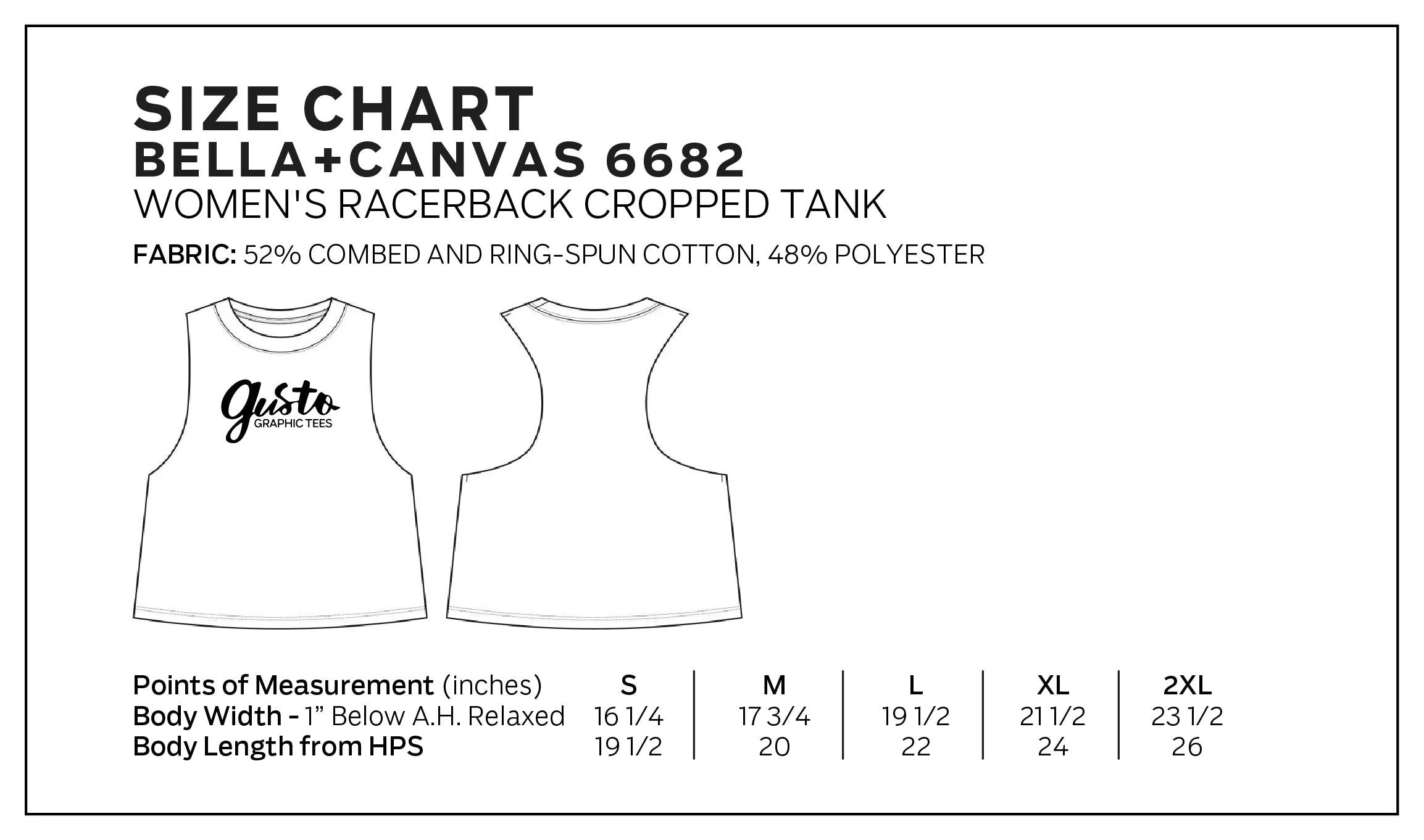 Hippie Hollow Racerback Crop Tank