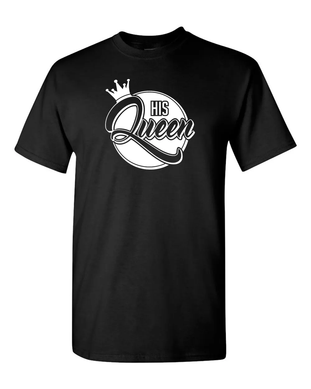 His Queen Her King T-shirt, Valentine day t-shirt couple t-shirt love tees.