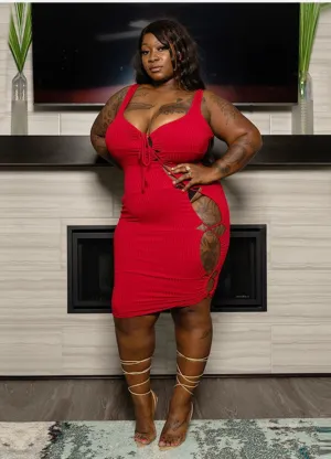 Hollow Out Club Dress
