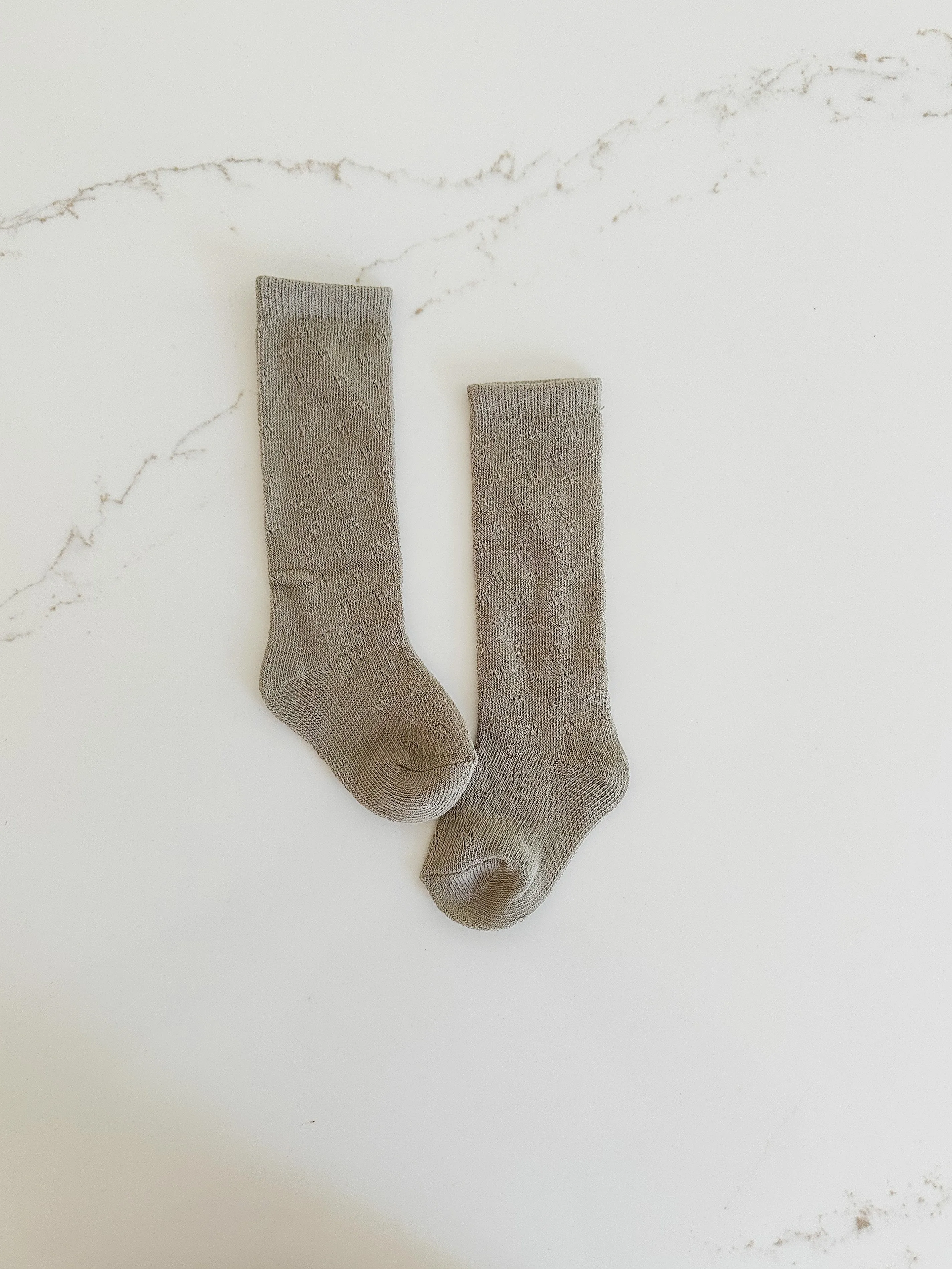 Hollow Out Knee Socks