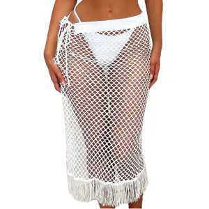 Hollow out swimwear cover up