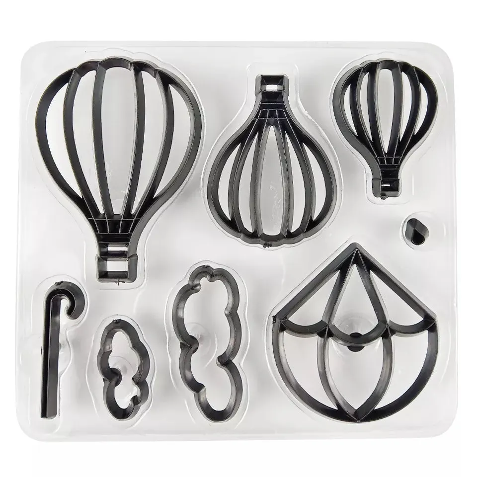 HOT AIR BALLOON PATCHWORK CUTTERS SET