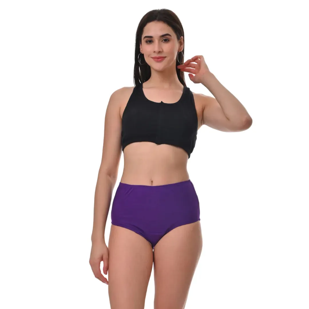 Hygiene Panties | High Waist | Brief Fit | Prevents UTIs