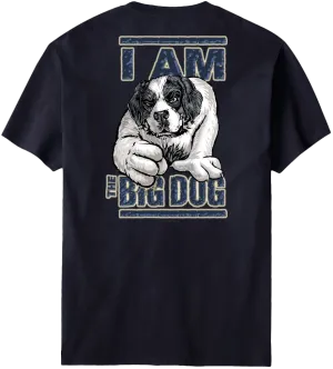 I Am The Big Dog Navy T-Shirt