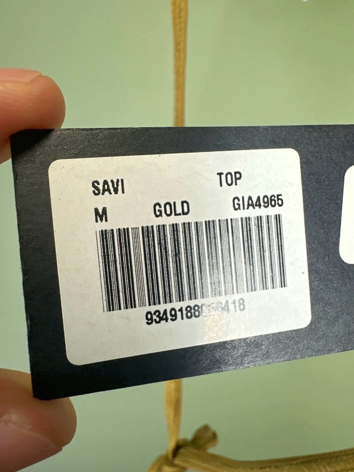 I.AM.GIA Gold Savi Top UK M