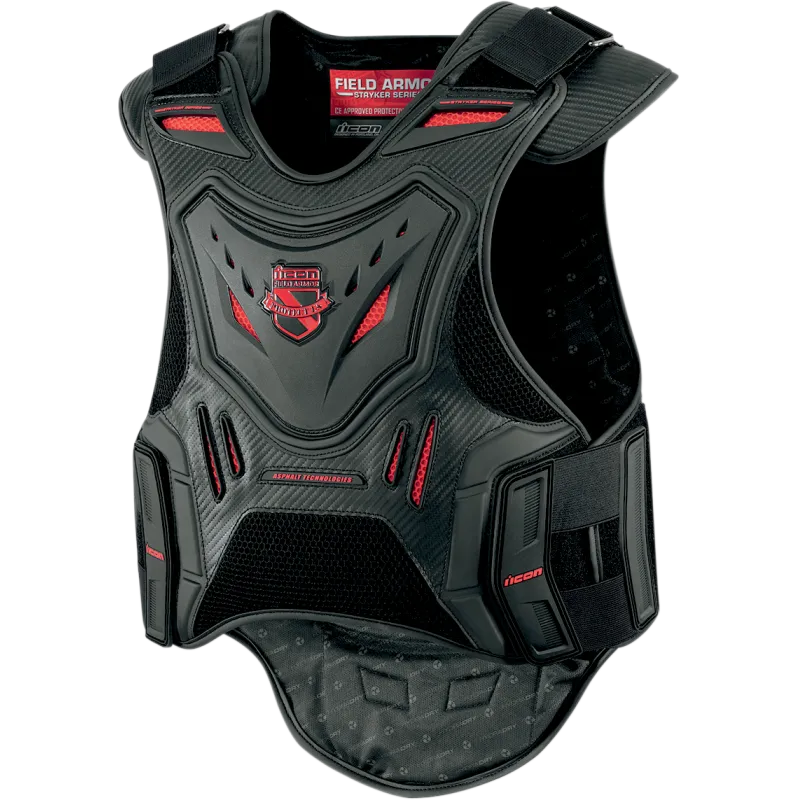 Icon Field Armor Stryker Vest Mens Motorcycle Armor Vest