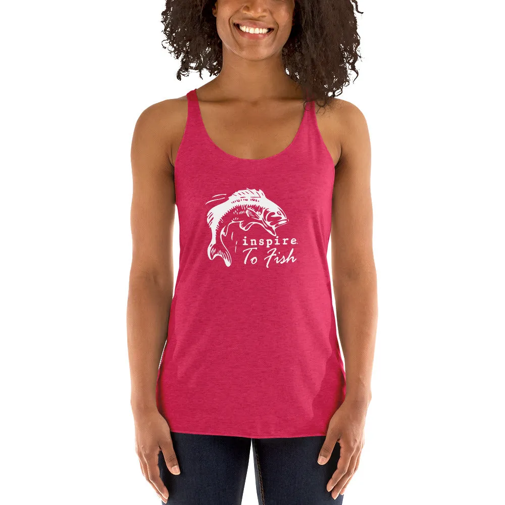 inspire To Fish Women's Racerback Tank