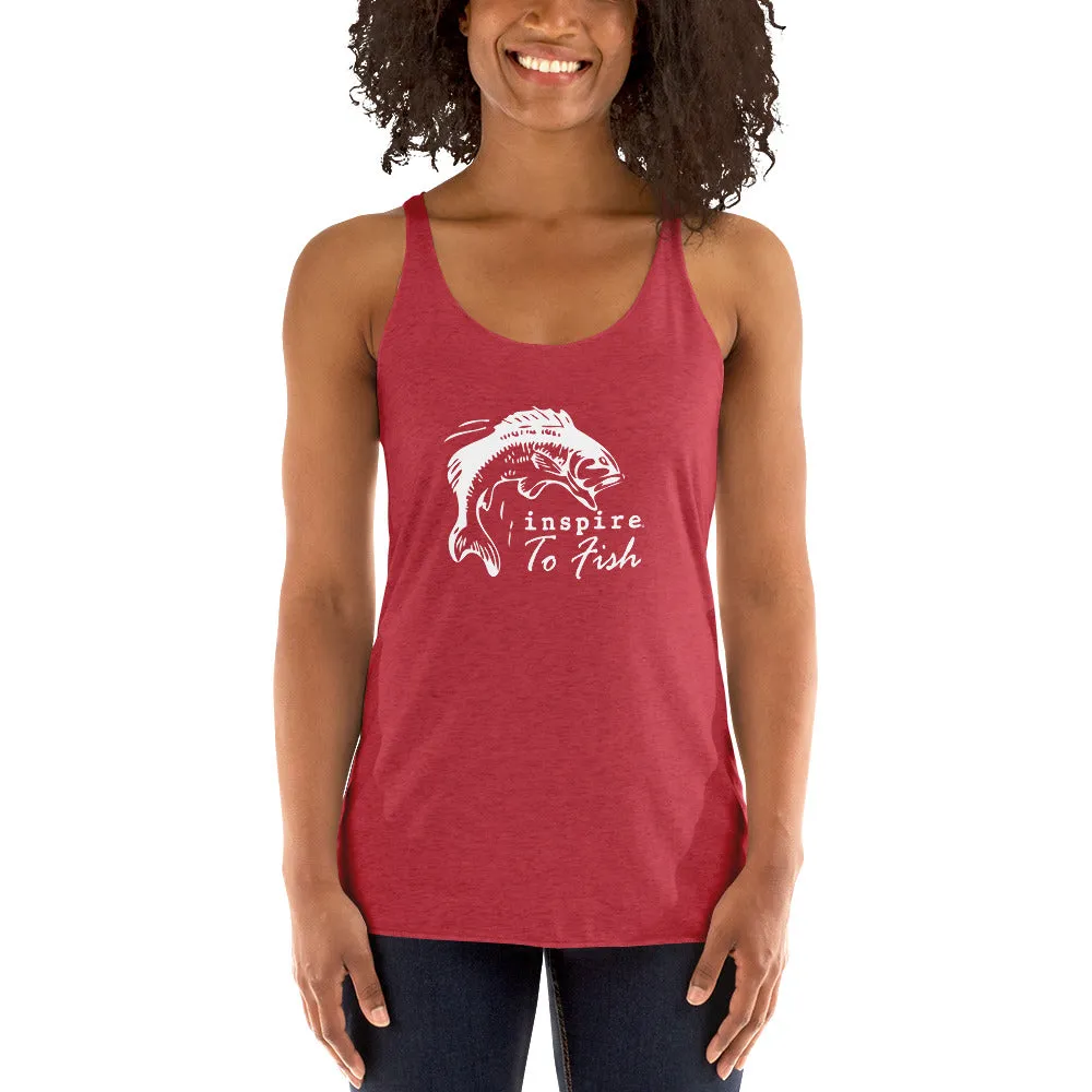 inspire To Fish Women's Racerback Tank