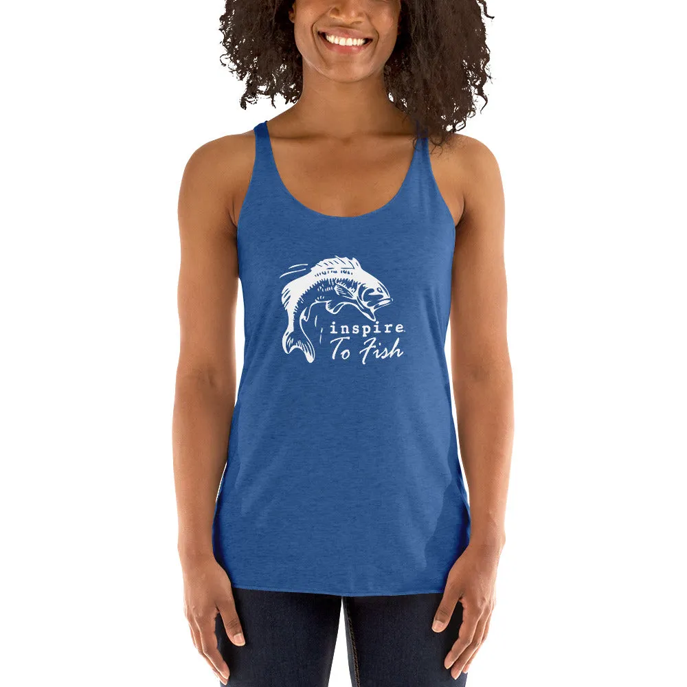 inspire To Fish Women's Racerback Tank