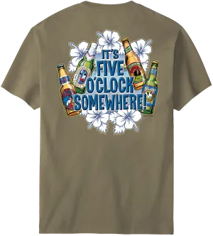 It Is Five O Clock Somewhere T-Shirt