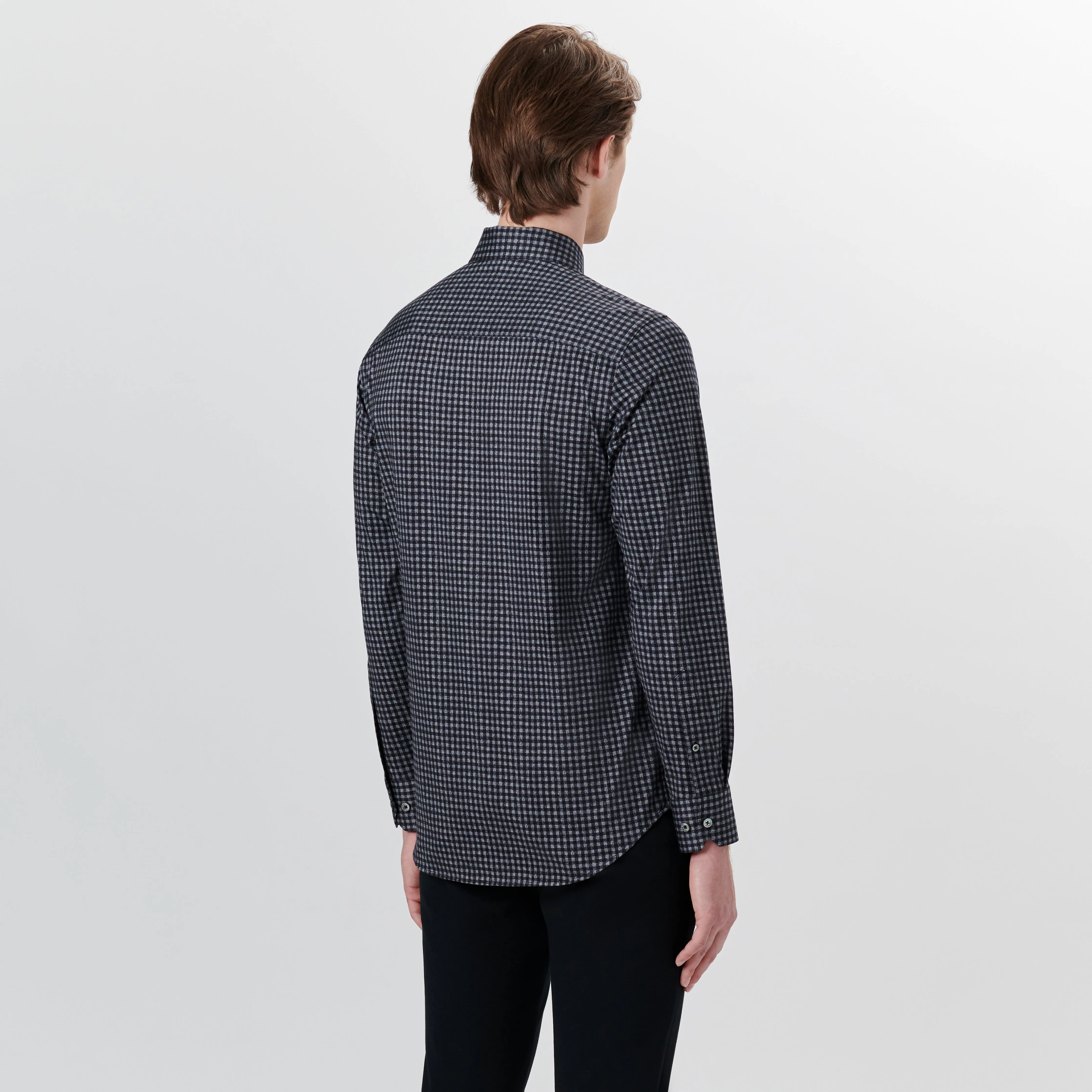 JAMES Gingham Check OoohCotton Shirt