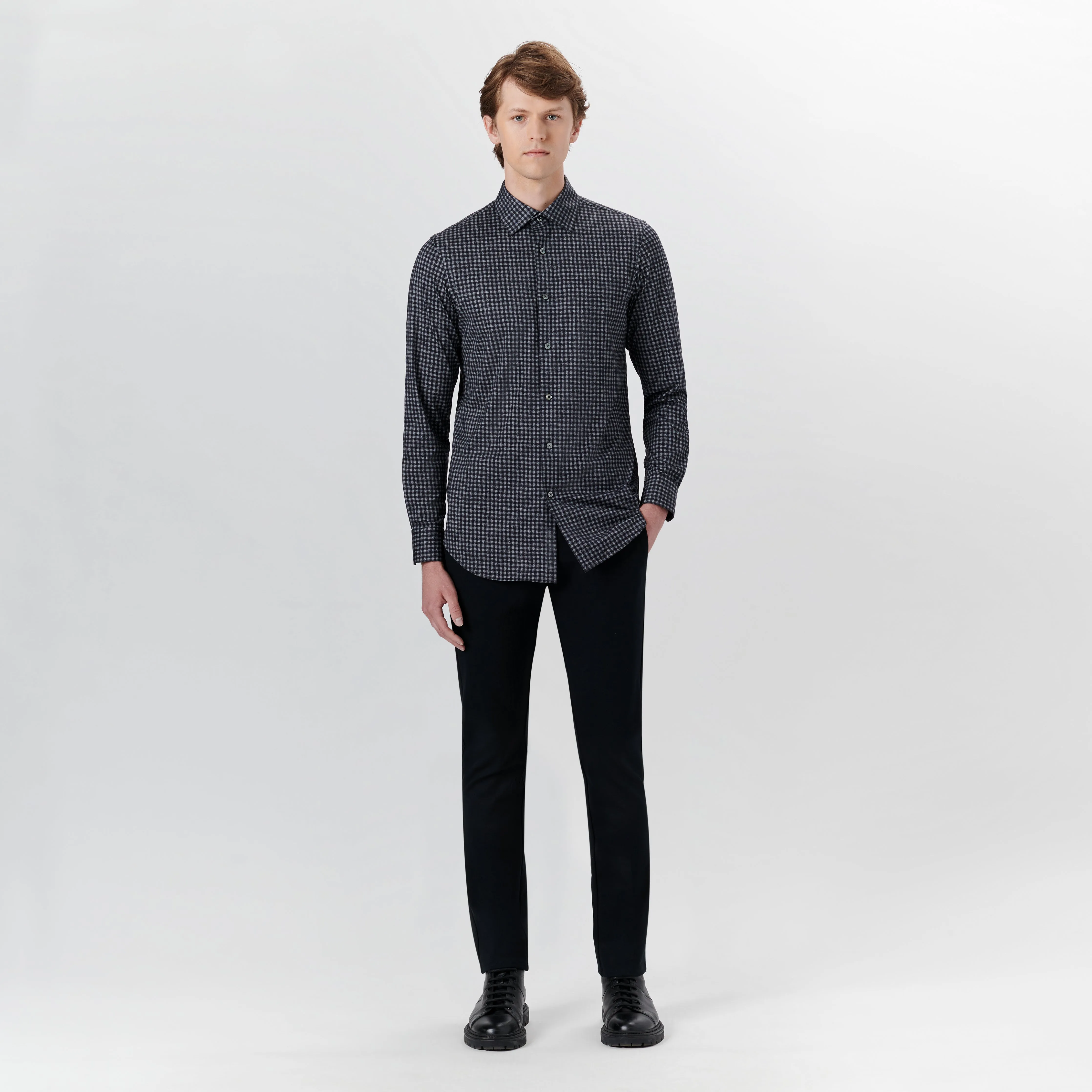 JAMES Gingham Check OoohCotton Shirt