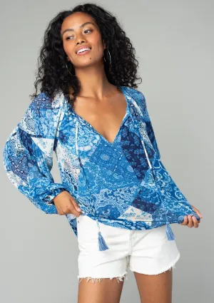 Kyra Patchwork Blouse