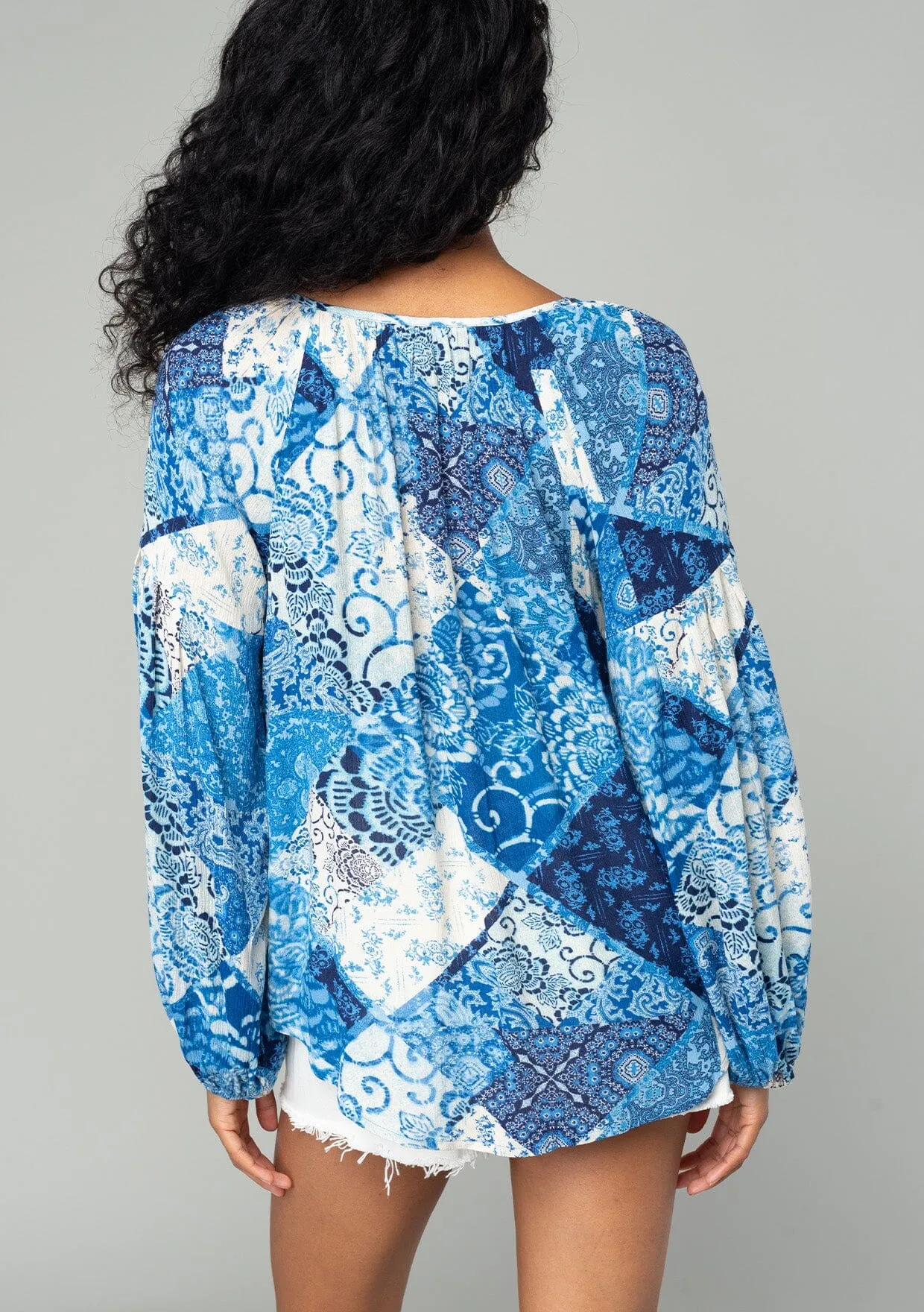 Kyra Patchwork Blouse