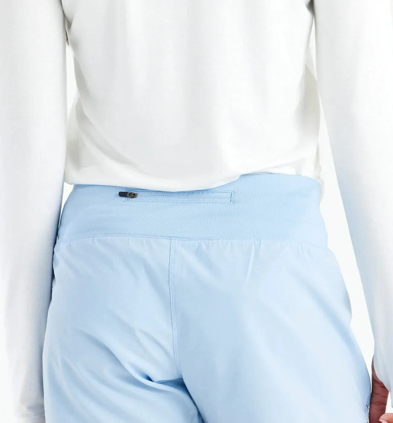 LADIES FREE FLY BAMBOO LINED BREEZE SHORT - 4IN