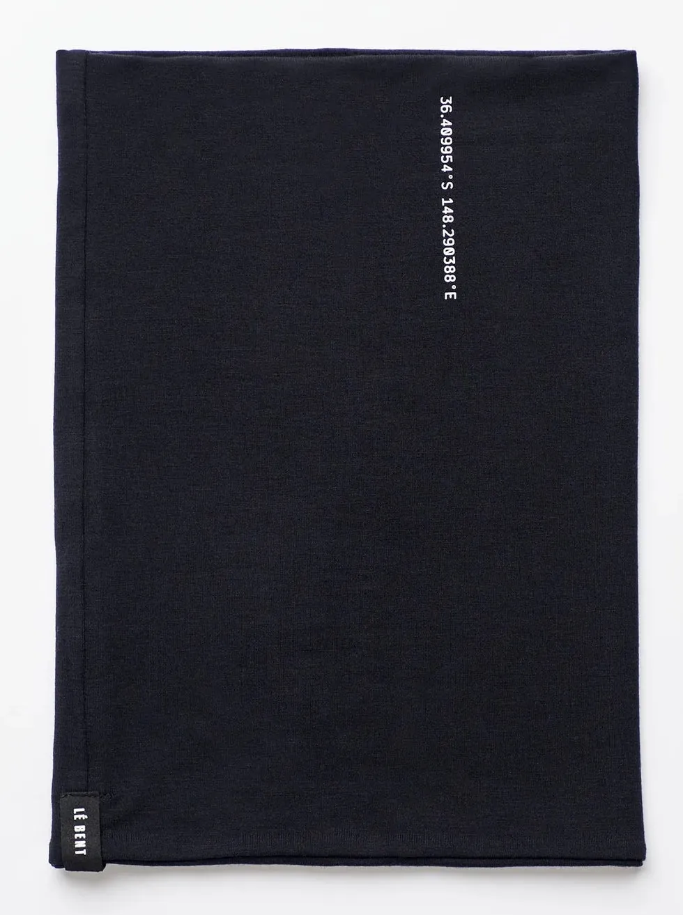 Le Bent Core Midweight Neck Gaiter Black