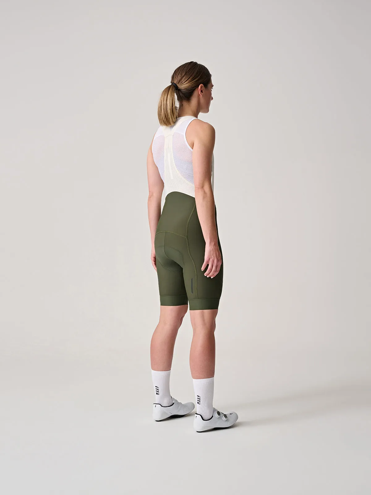 MAAP Womens Team Bib Evo - Bronze Green