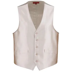 Men's Renoir Shiny Champagne Suit Vest