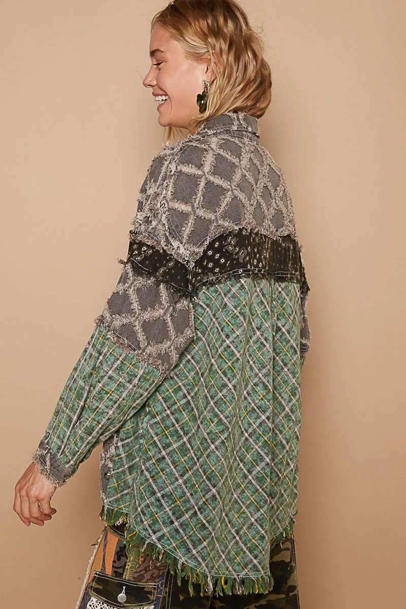 Miranda Patchwork Top