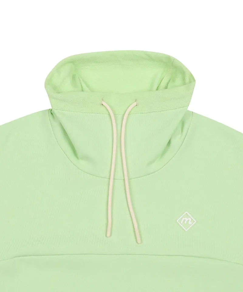 Monday Flow Soft Jersey Pullover Top - Lime