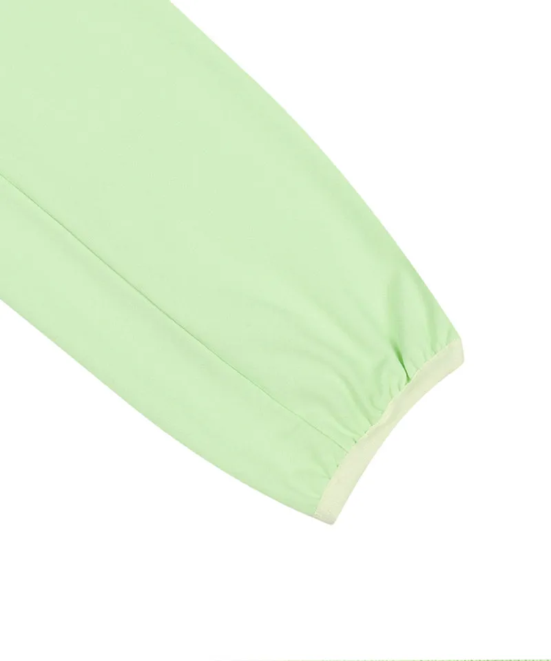 Monday Flow Soft Jersey Pullover Top - Lime