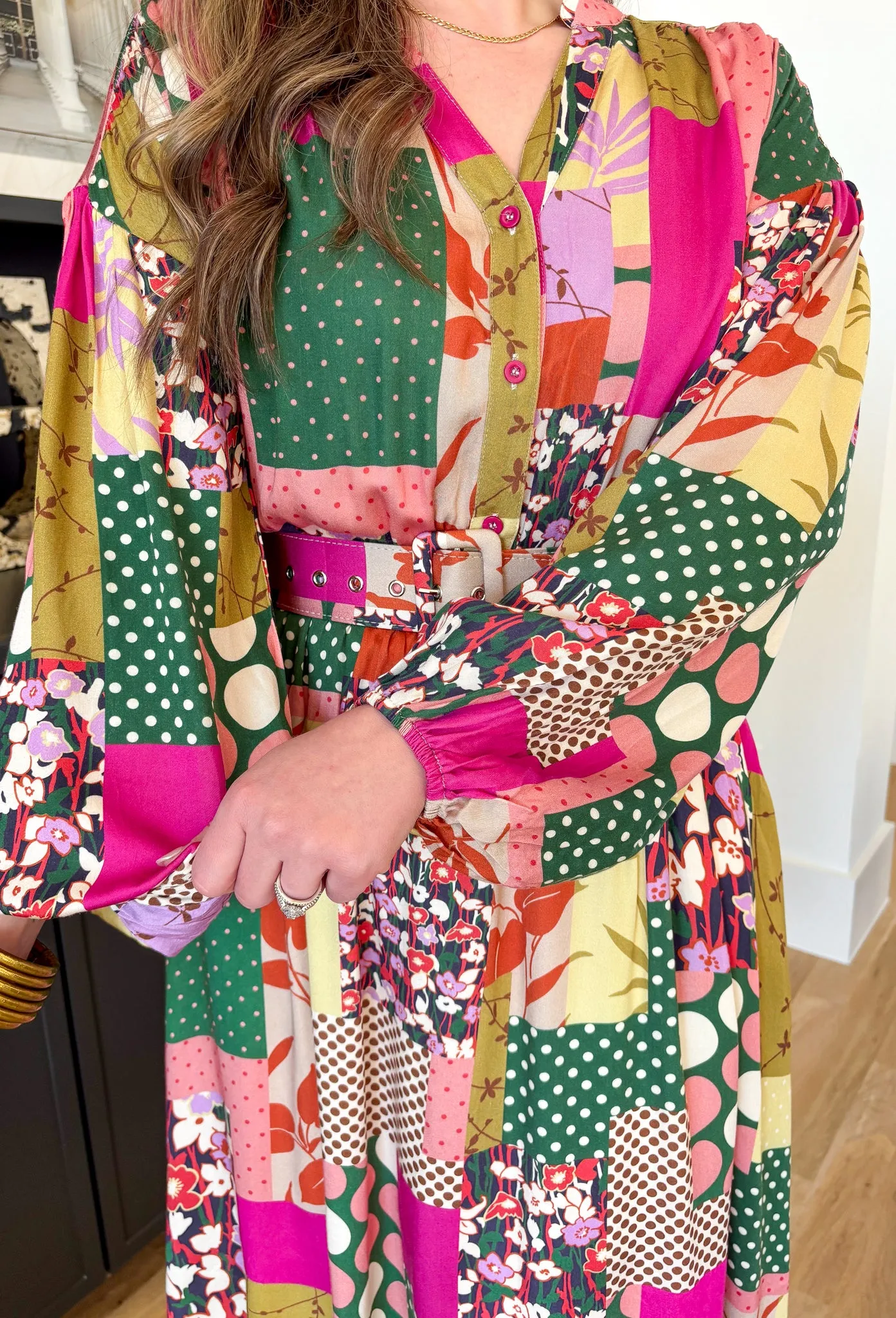My Own Way Midi Dress