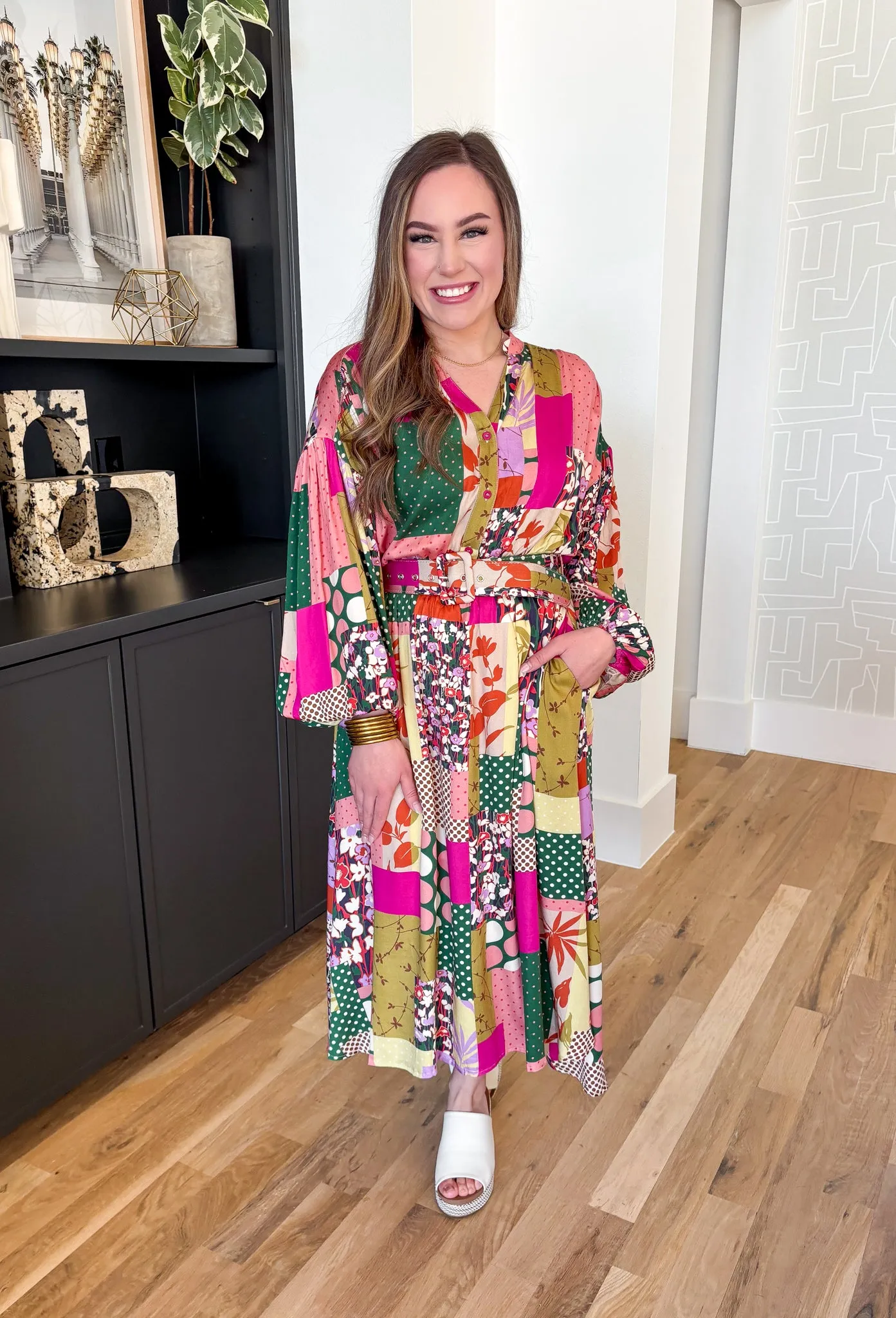 My Own Way Midi Dress