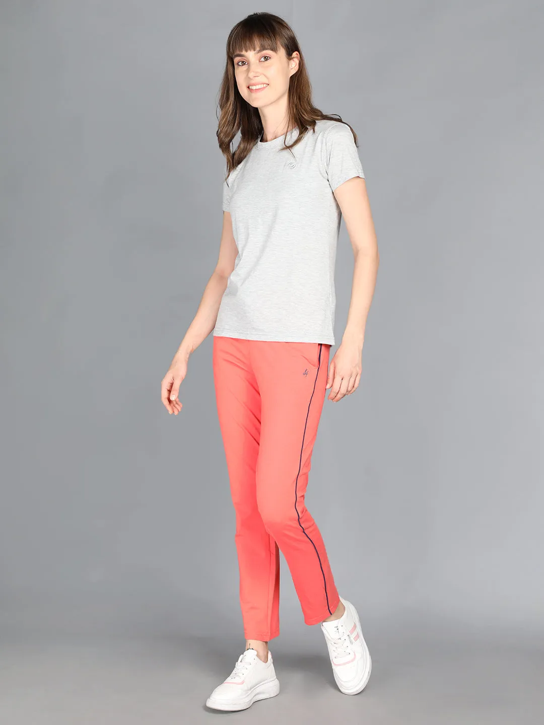 Neva Women Regular Fit Ankle Length Cotton Trackpant