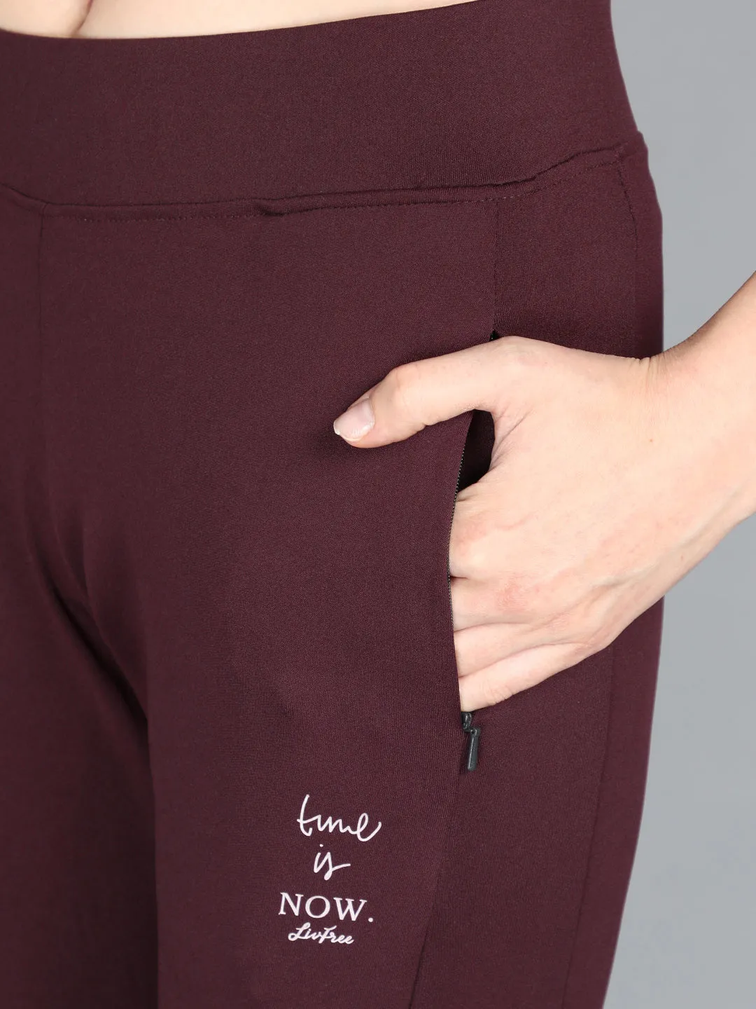 Neva Women Regular Fit Ankle Length Sweatfree Trackpant