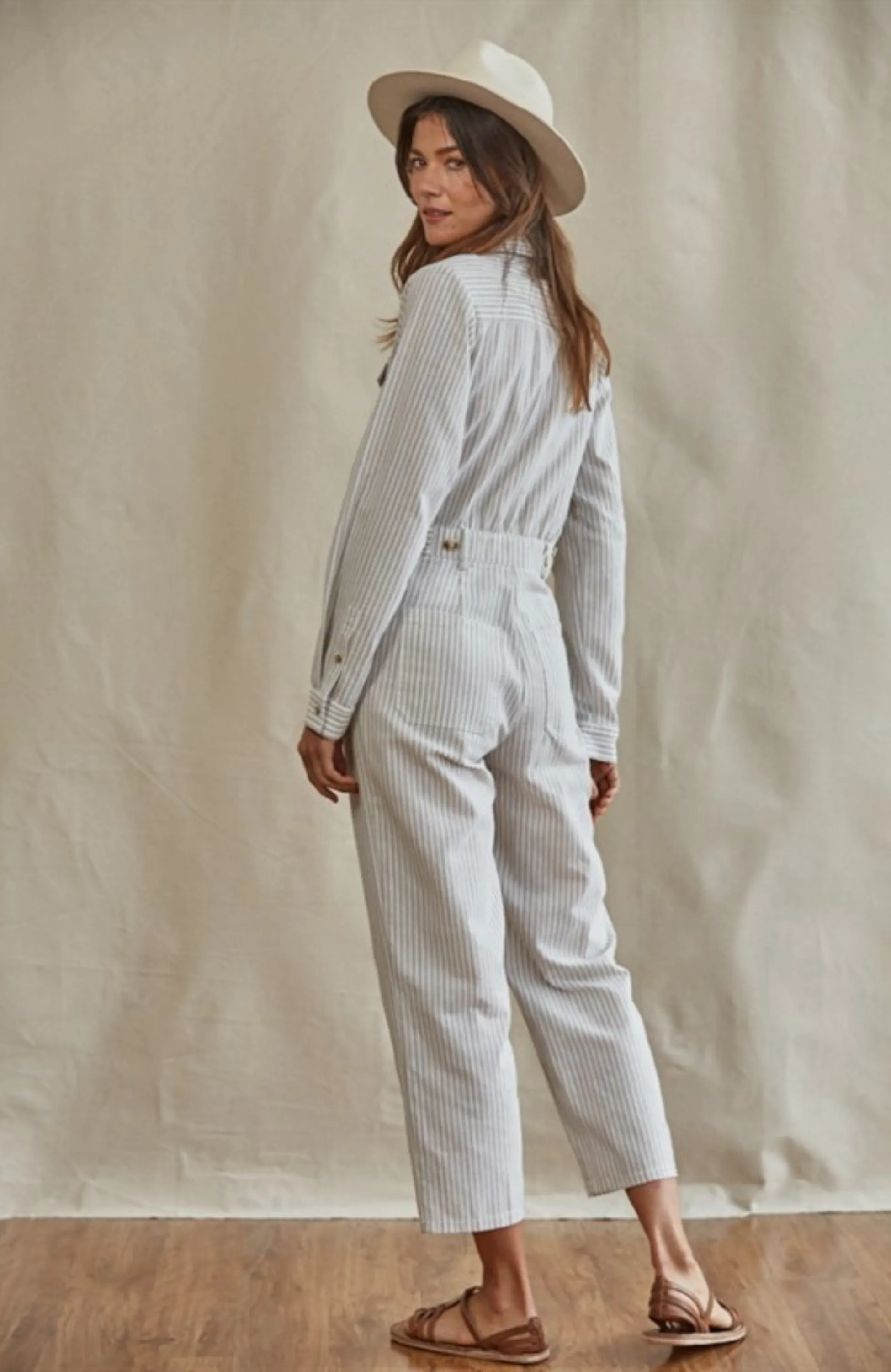 Nola Striped Jumpsuit