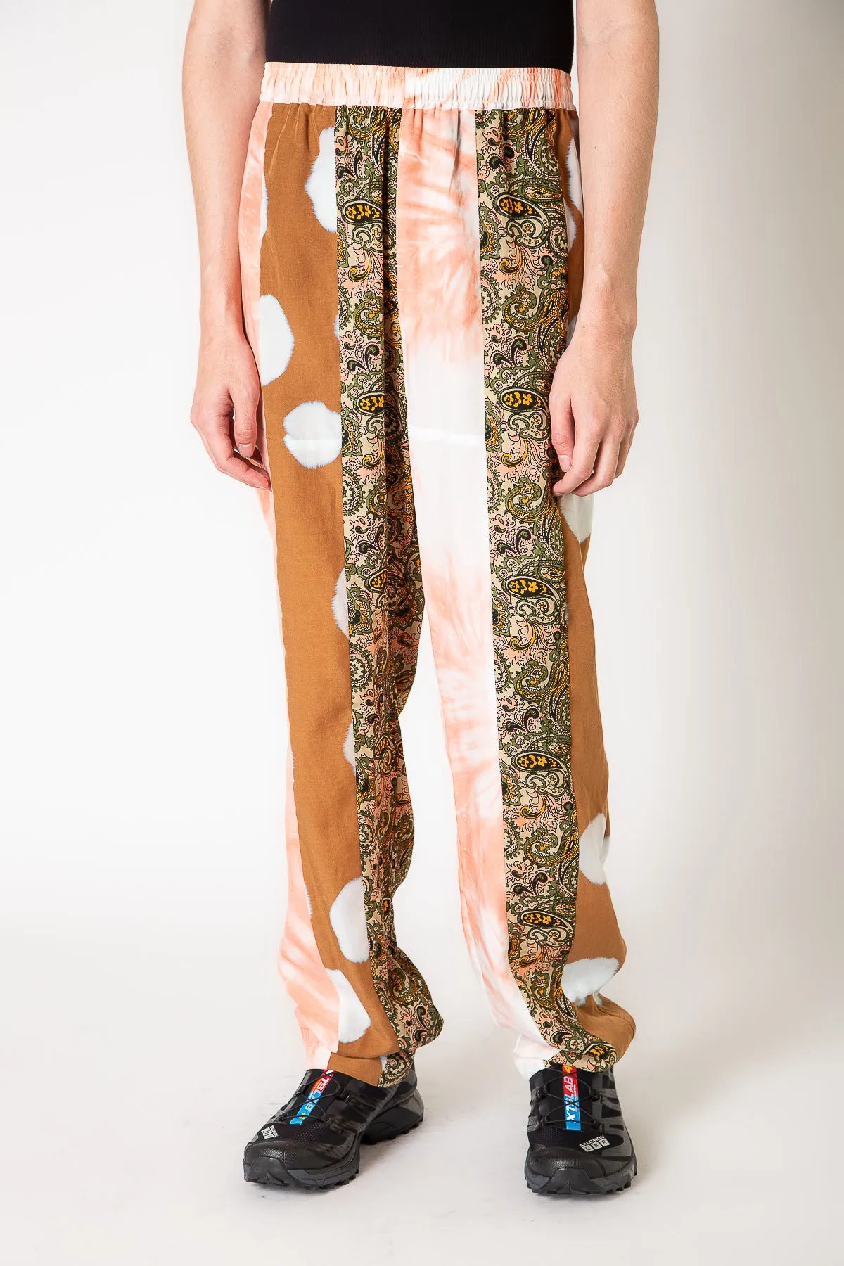 NOMA T.D. | MUTED TONES PATCHWORK PANTS