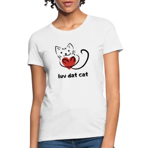 Official Luv Dat Cat Women's Premium Organic T-Shirt