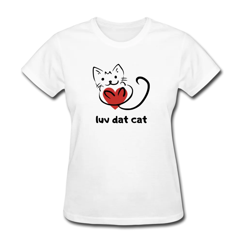 Official Luv Dat Cat Women's Premium Organic T-Shirt