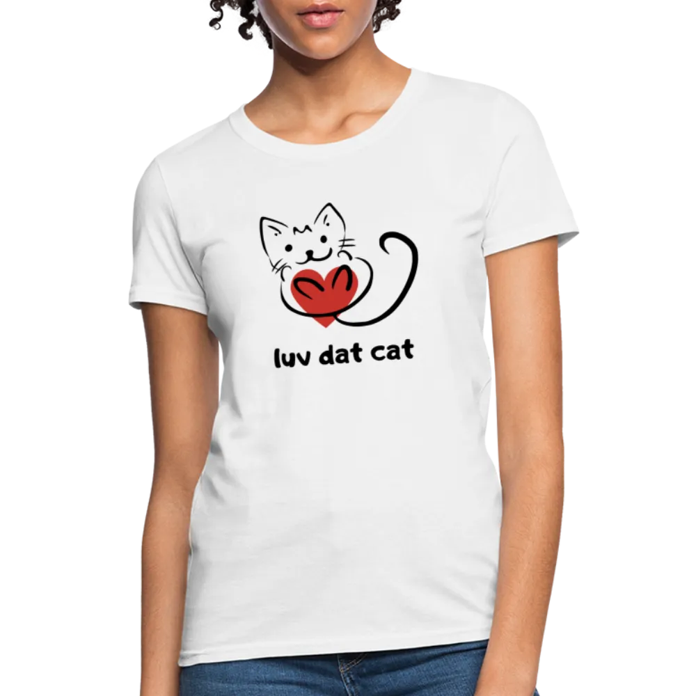 Official Luv Dat Cat Women's Premium Organic T-Shirt
