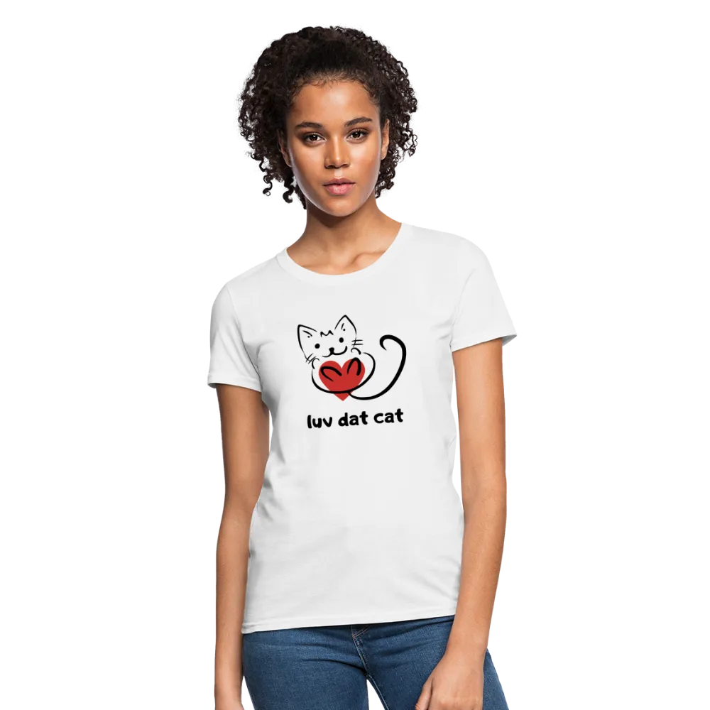 Official Luv Dat Cat Women's Premium Organic T-Shirt
