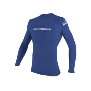 O'Neill - Basic Skins L/S Crew Rash Vest - Pacific