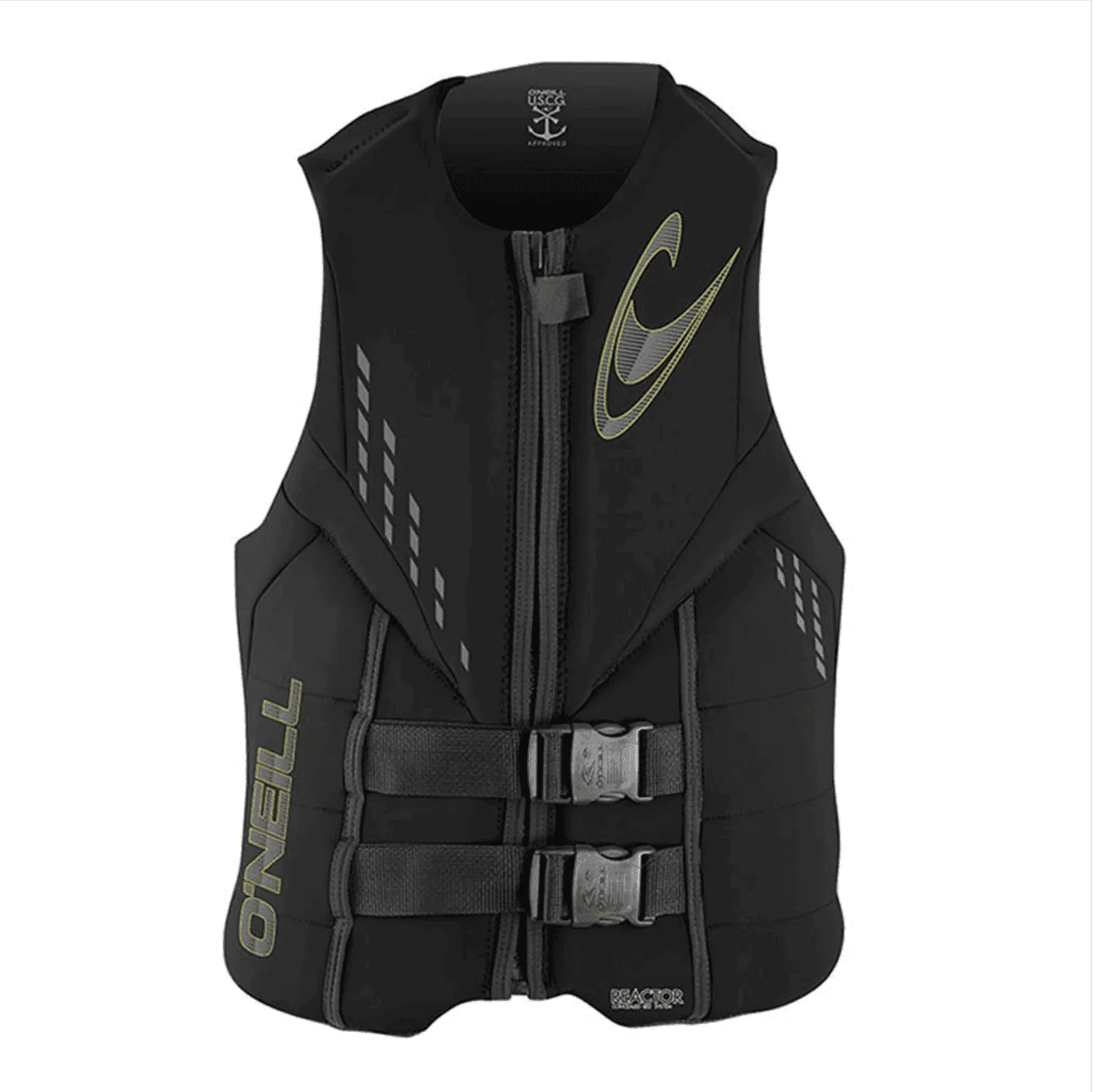 Oneill Reactor ISO 50N Vest Black Yellow